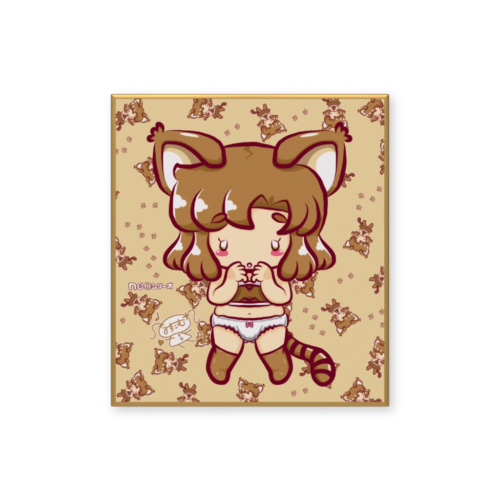 neoシリーズ みゅあ ミニ色紙