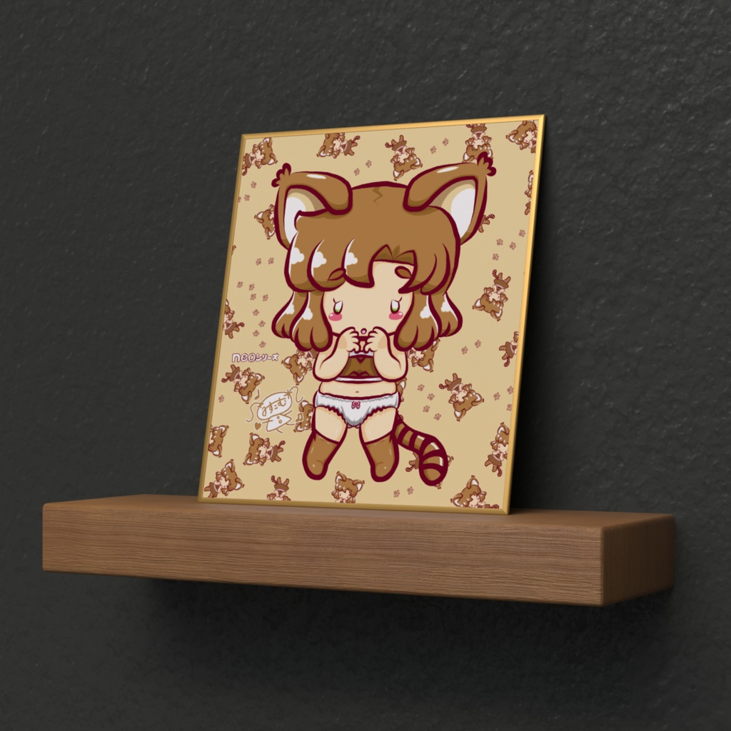 neoシリーズ みゅあ ミニ色紙