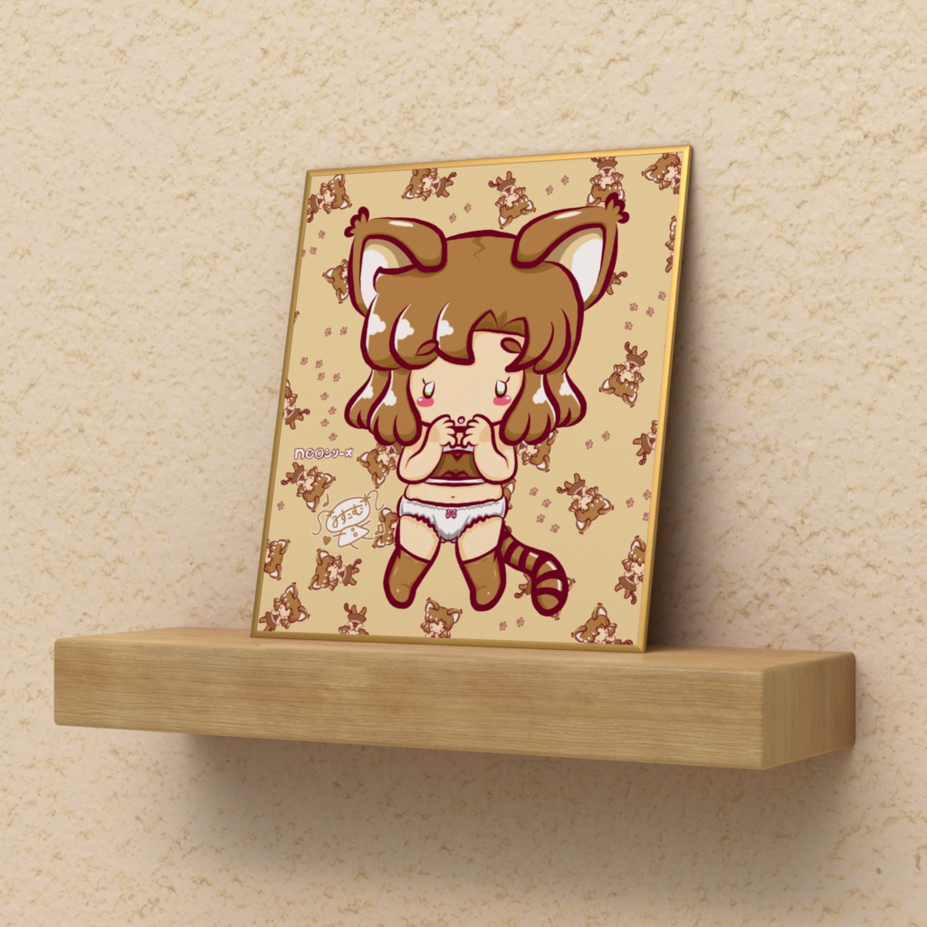 ｎｅｏシリーズ　みゅあ　ミニ色紙