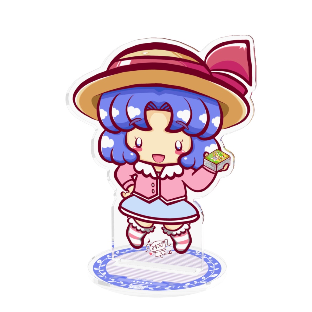 ｎｅｏシリーズ　あかり(私服)　アクリルフィギュア　１００×１００ｍｍ