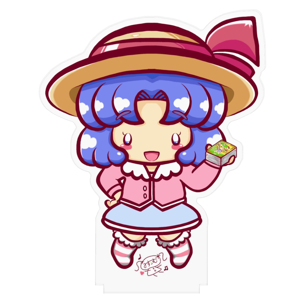 neoシリーズ あかり(私服) アクリルフィギュア 100×100mm