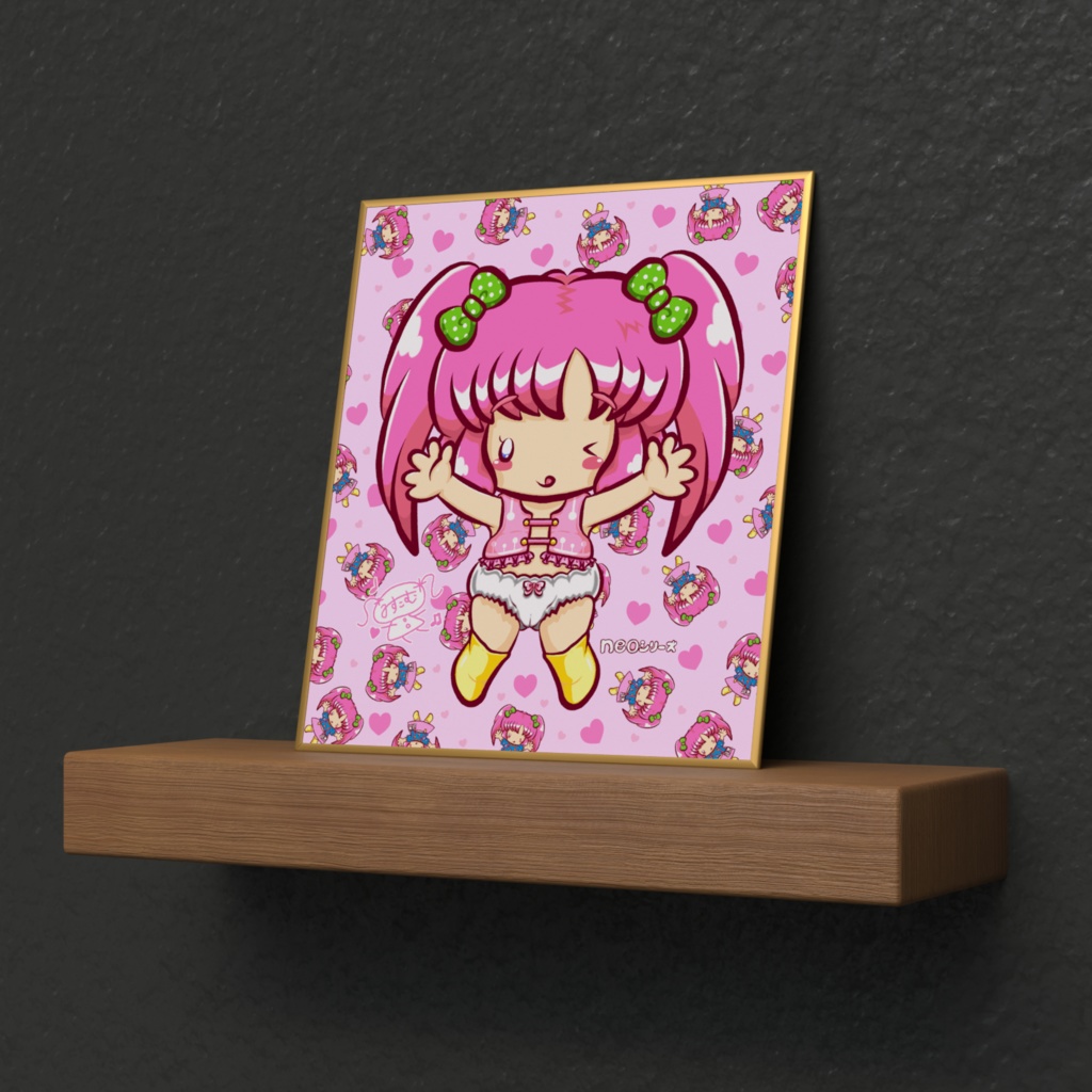 neoシリーズ 理想ガール ミニ色紙