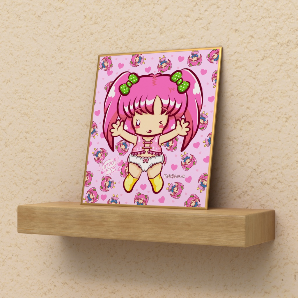 ｎｅｏシリーズ　理想ガール　ミニ色紙