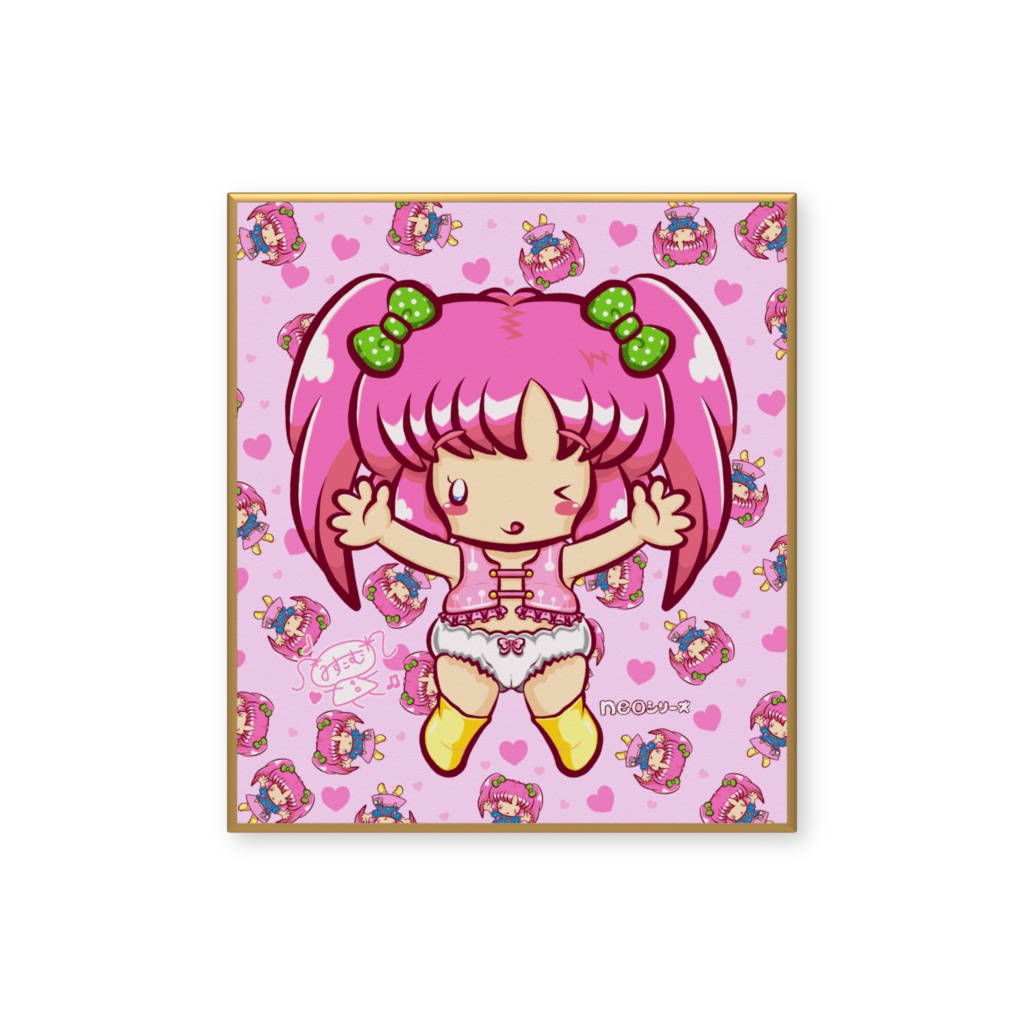 neoシリーズ 理想ガール ミニ色紙