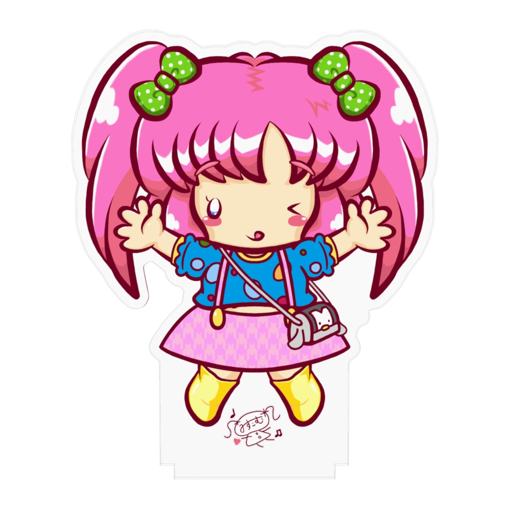 neoシリーズ 理想ガール(私服) アクリルフィギュア 100×100mm