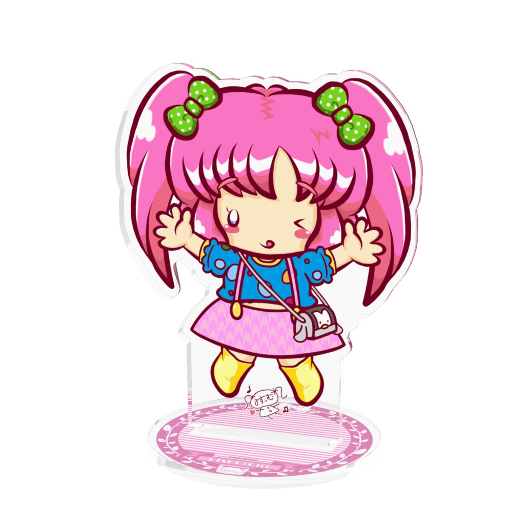 ｎｅｏシリーズ　理想ガール(私服)　アクリルフィギュア　１００×１００ｍｍ