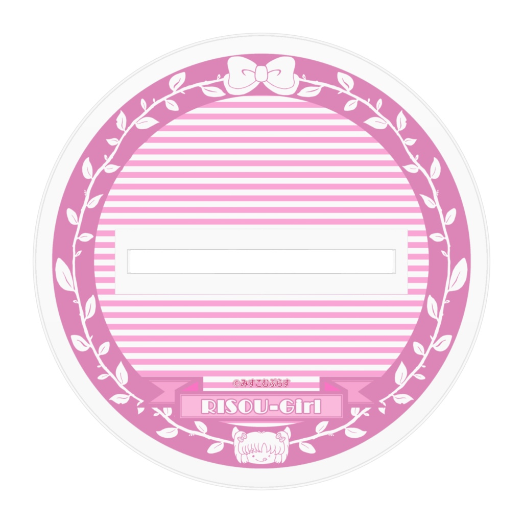 neoシリーズ 理想ガール(私服) アクリルフィギュア 100×100mm