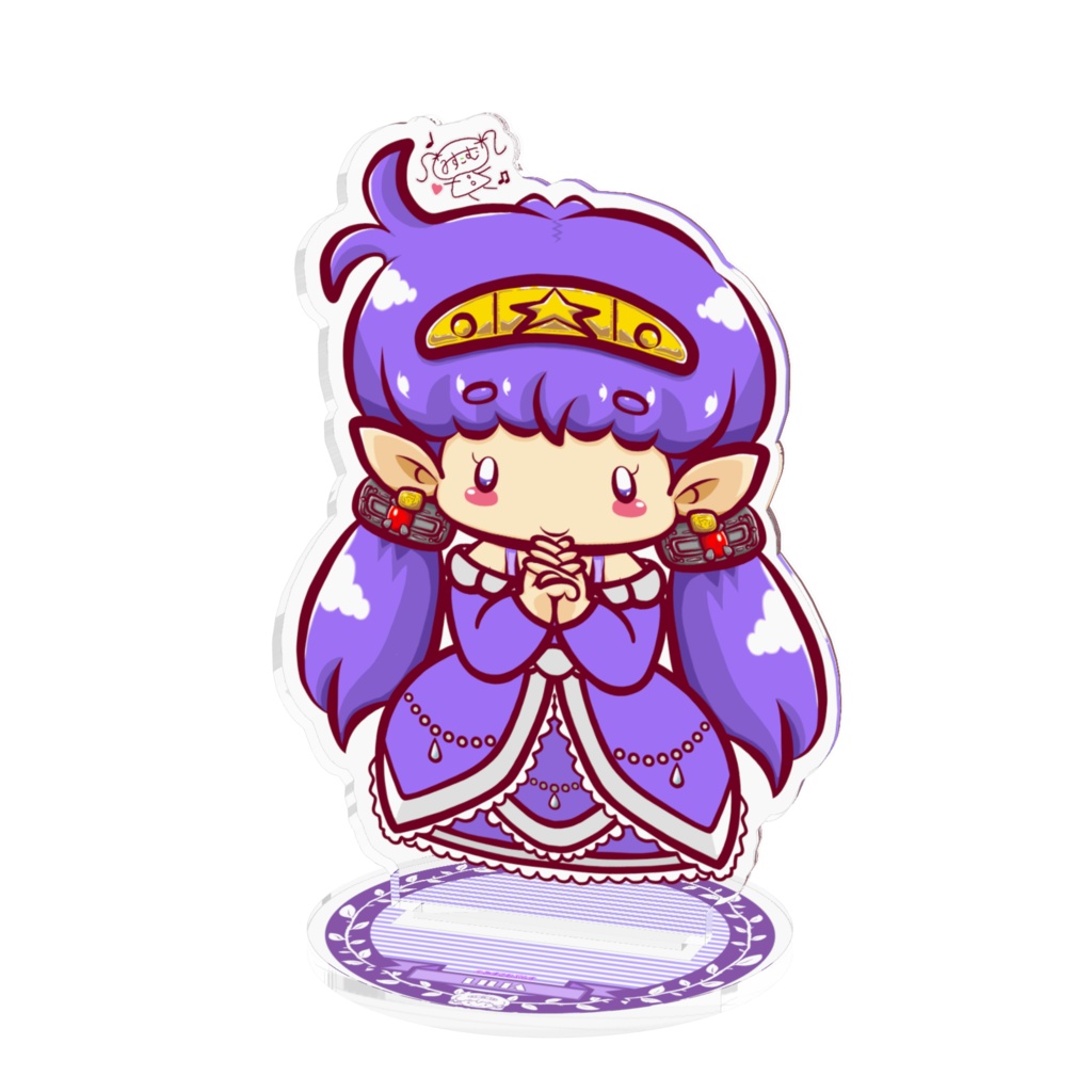 ｎｅｏシリーズ　リリア(私服)　アクリルフィギュア　１００×１００ｍｍ