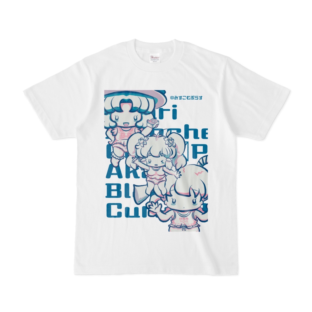 ｎｅｏシリーズぷらす　あかり・ブランシェ・くるくるピンク　Ｔシャツ