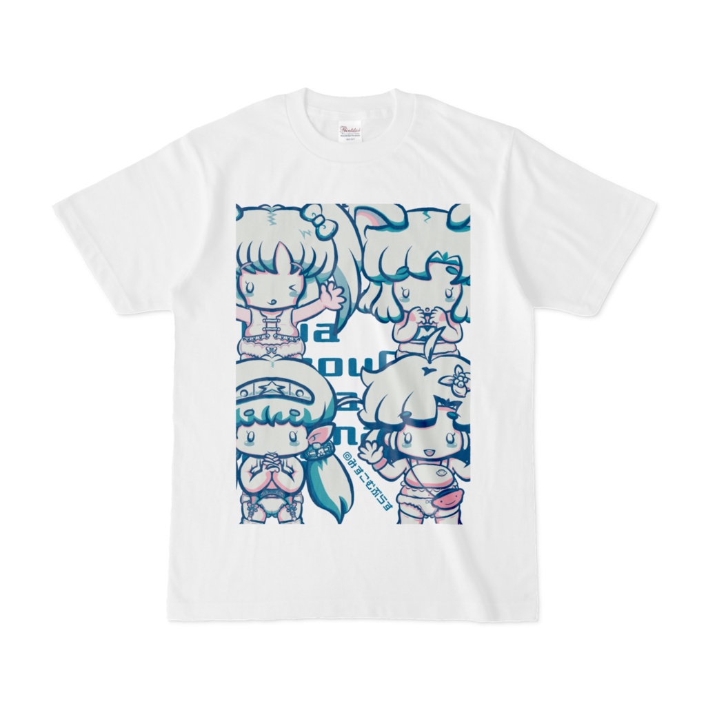 ｎｅｏシリーズぷらす　理想ガール・みゅあ・リリア・しましまレモンちゃん　Ｔシャツ