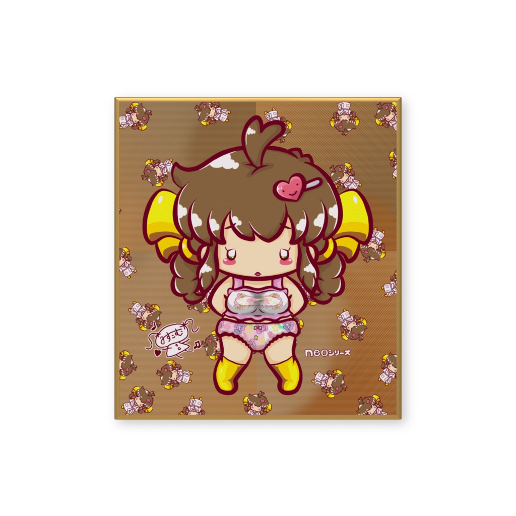 neoシリーズ モデルさん ミニ色紙