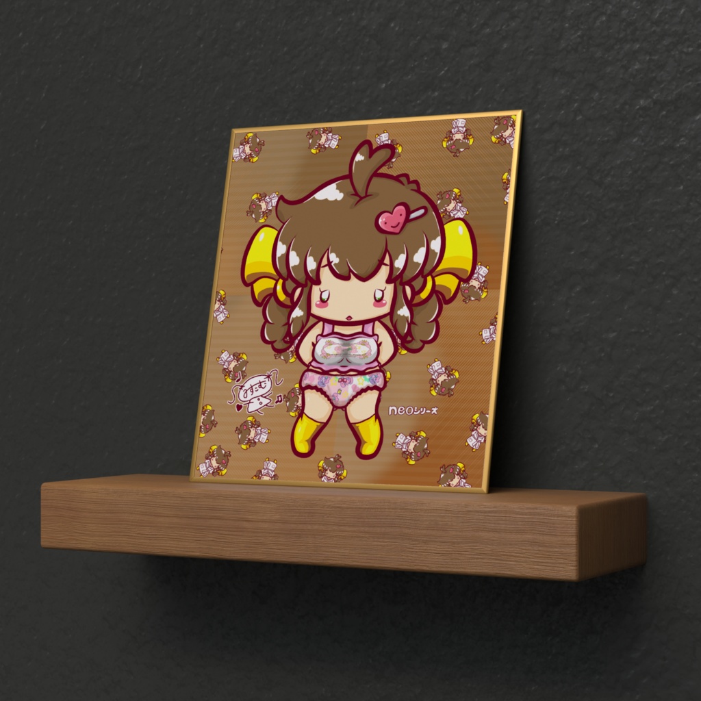 neoシリーズ モデルさん ミニ色紙