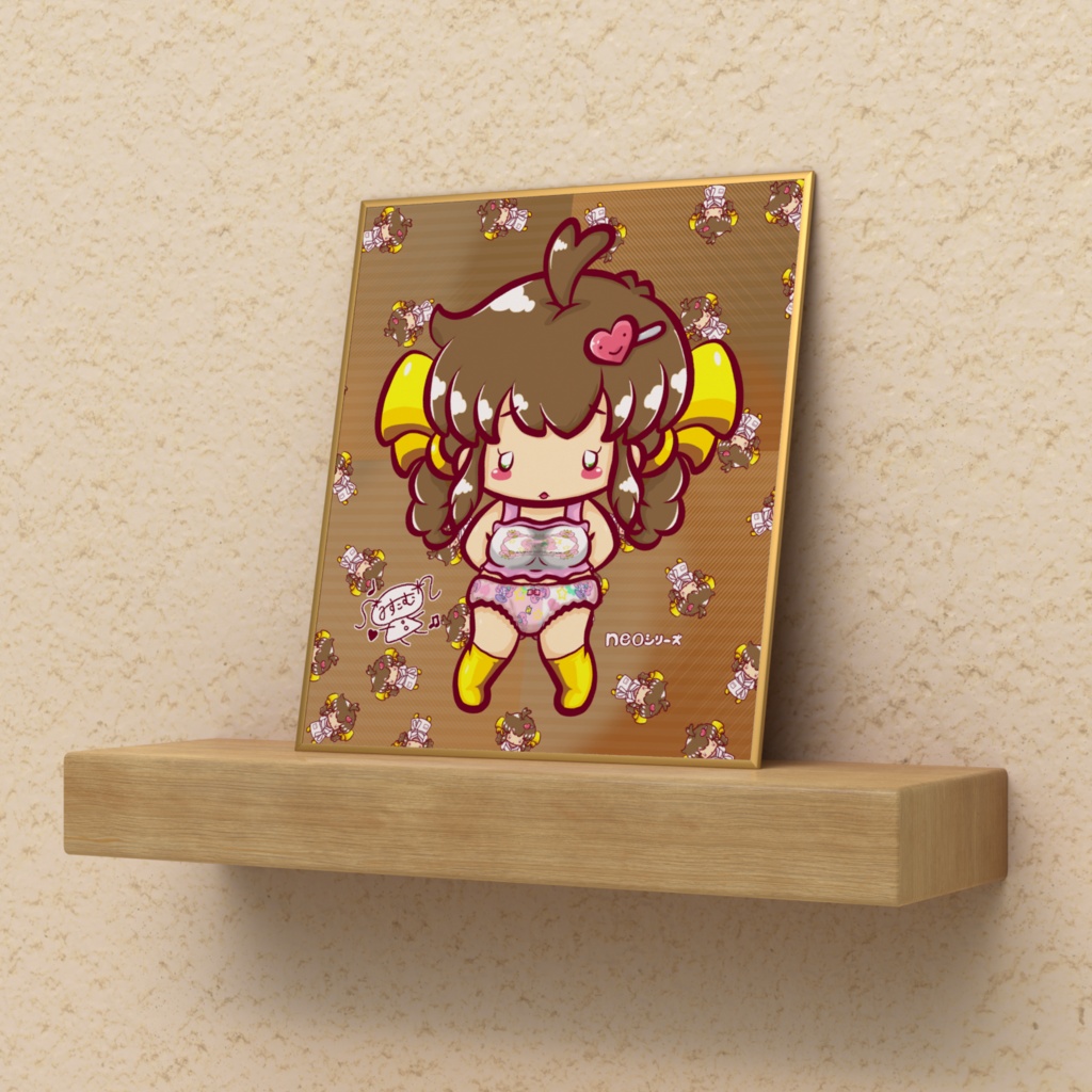 ｎｅｏシリーズ　モデルさん　ミニ色紙