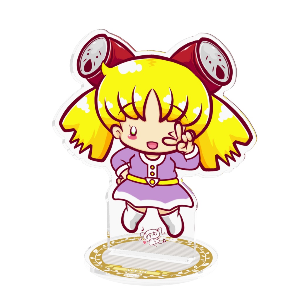 ｎｅｏシリーズ　あるみ(私服)　アクリルフィギュア　１００×１００ｍｍ