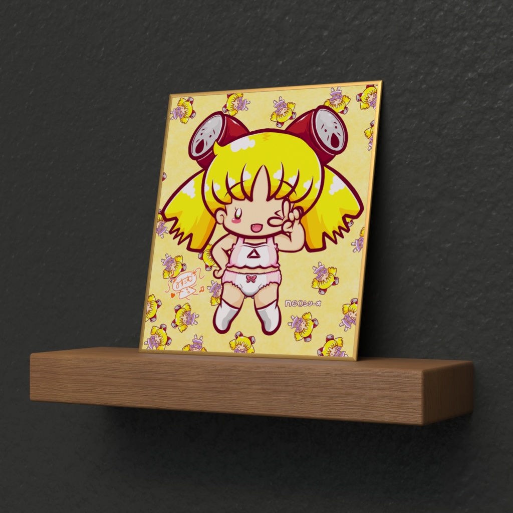 neoシリーズ あるみ ミニ色紙