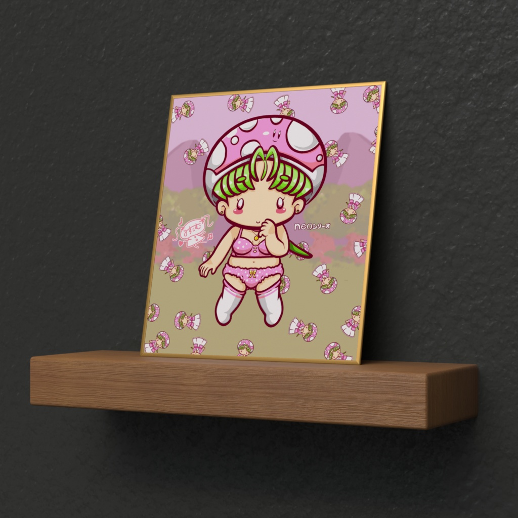 neoシリーズ サフラン ミニ色紙