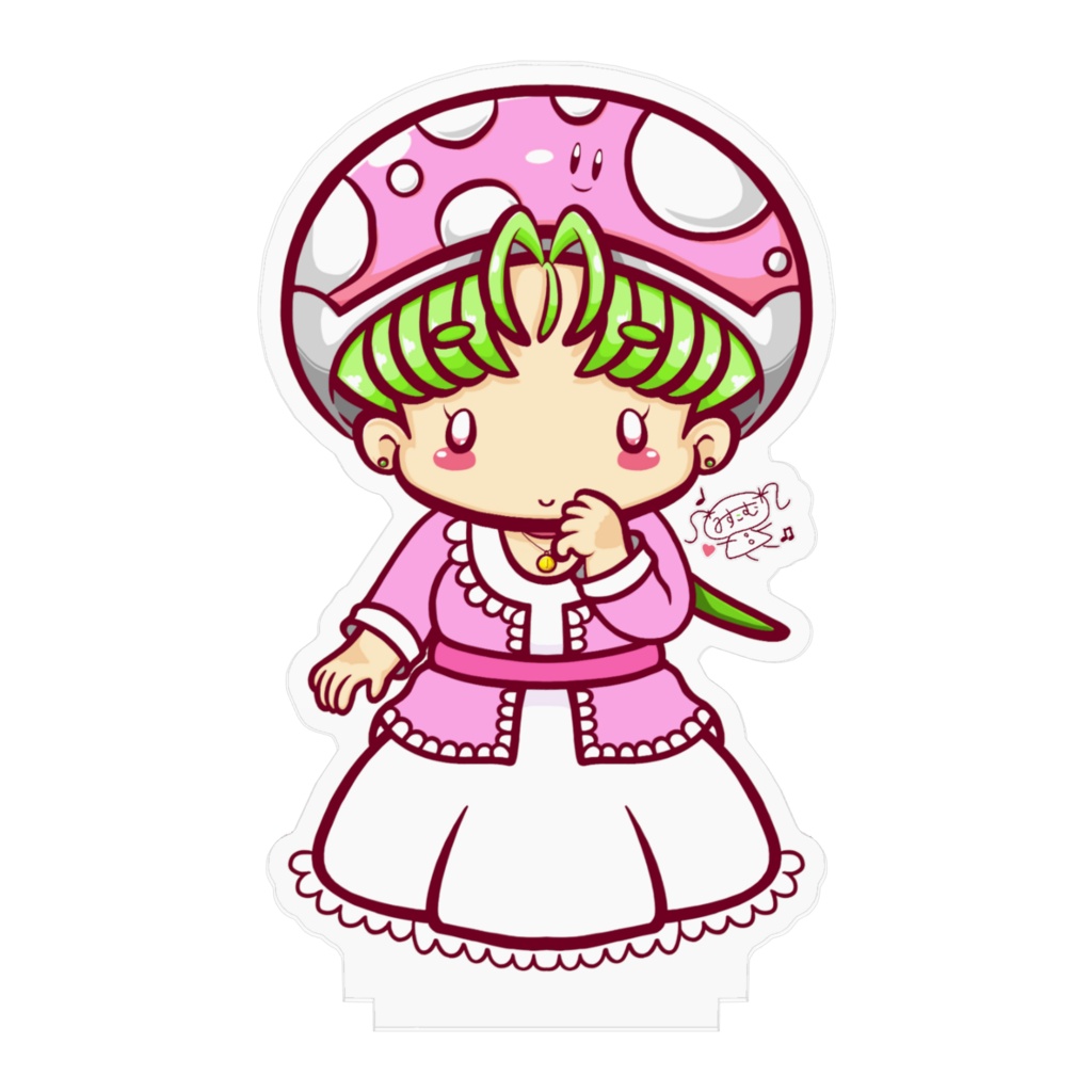 neoシリーズ サフラン(私服) アクリルフィギュア 100×100mm