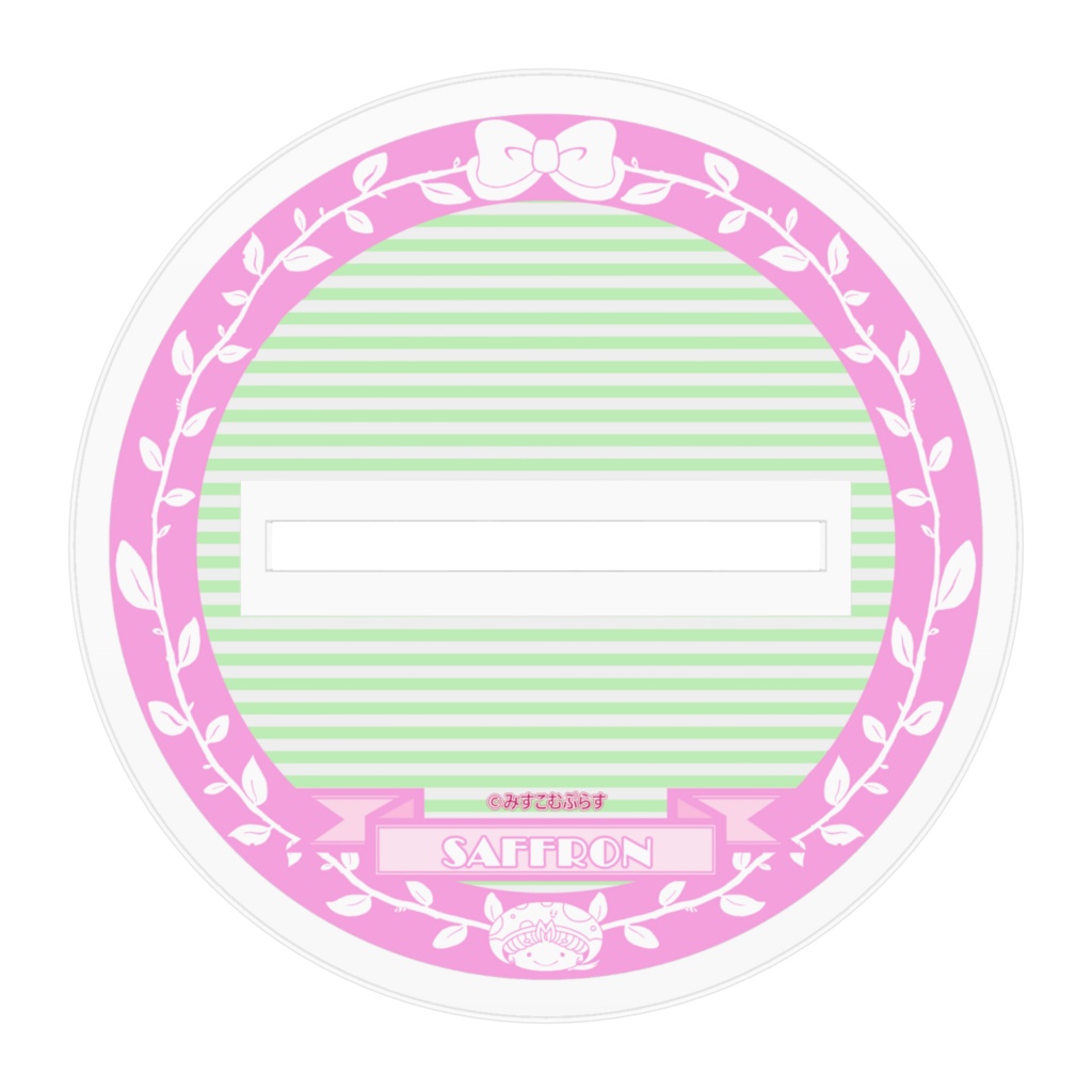 neoシリーズ サフラン(私服) アクリルフィギュア 100×100mm