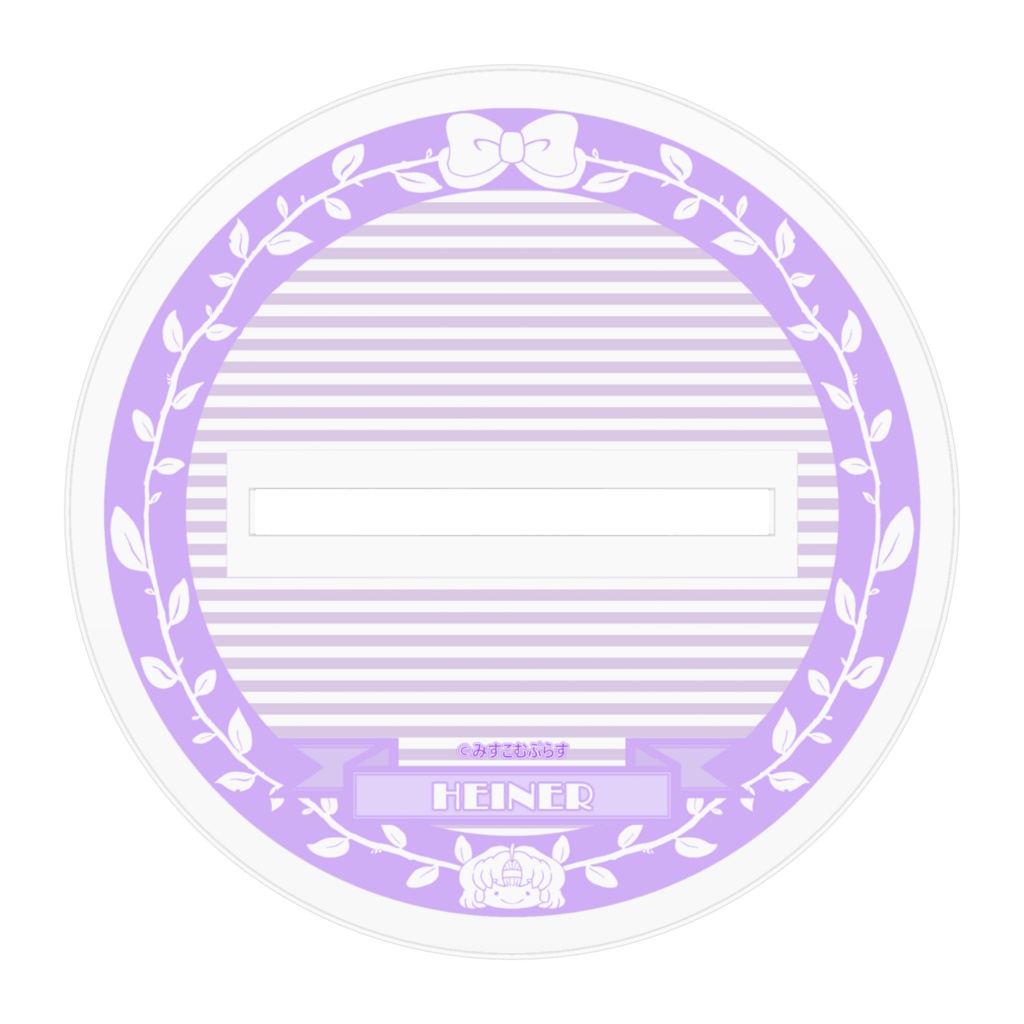 neoシリーズ ハイネル(私服) アクリルフィギュア 100×100mm