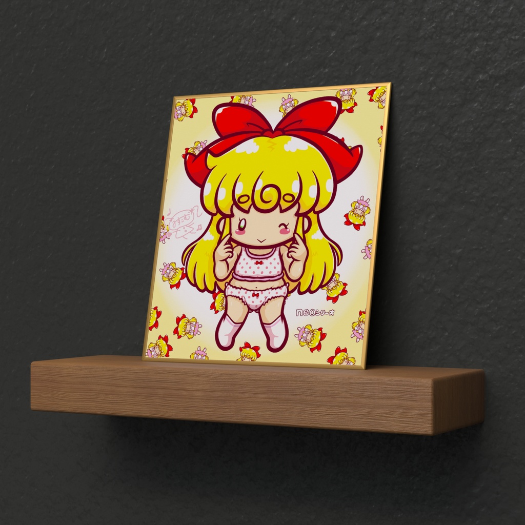neoシリーズ ベル ミニ色紙