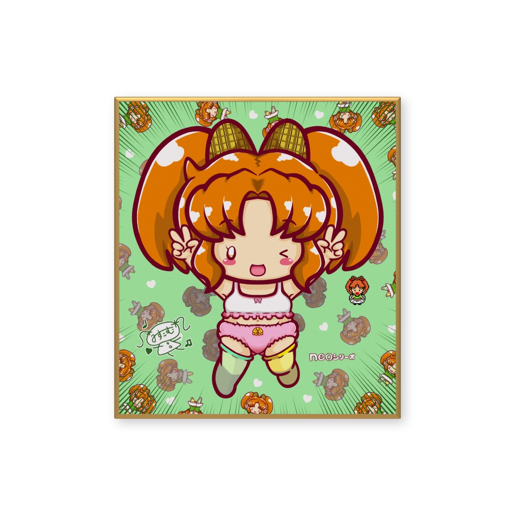 neoシリーズ ようき ミニ色紙