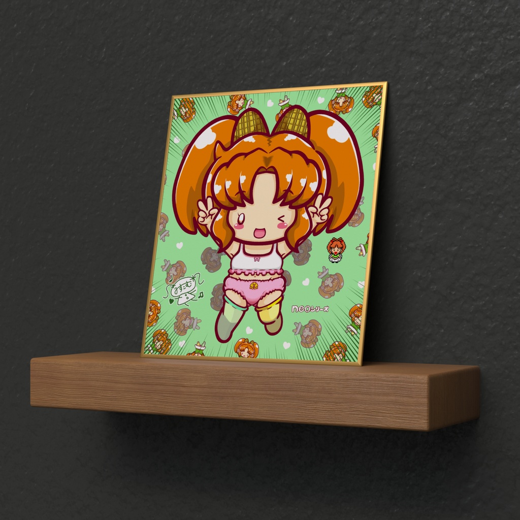 neoシリーズ ようき ミニ色紙