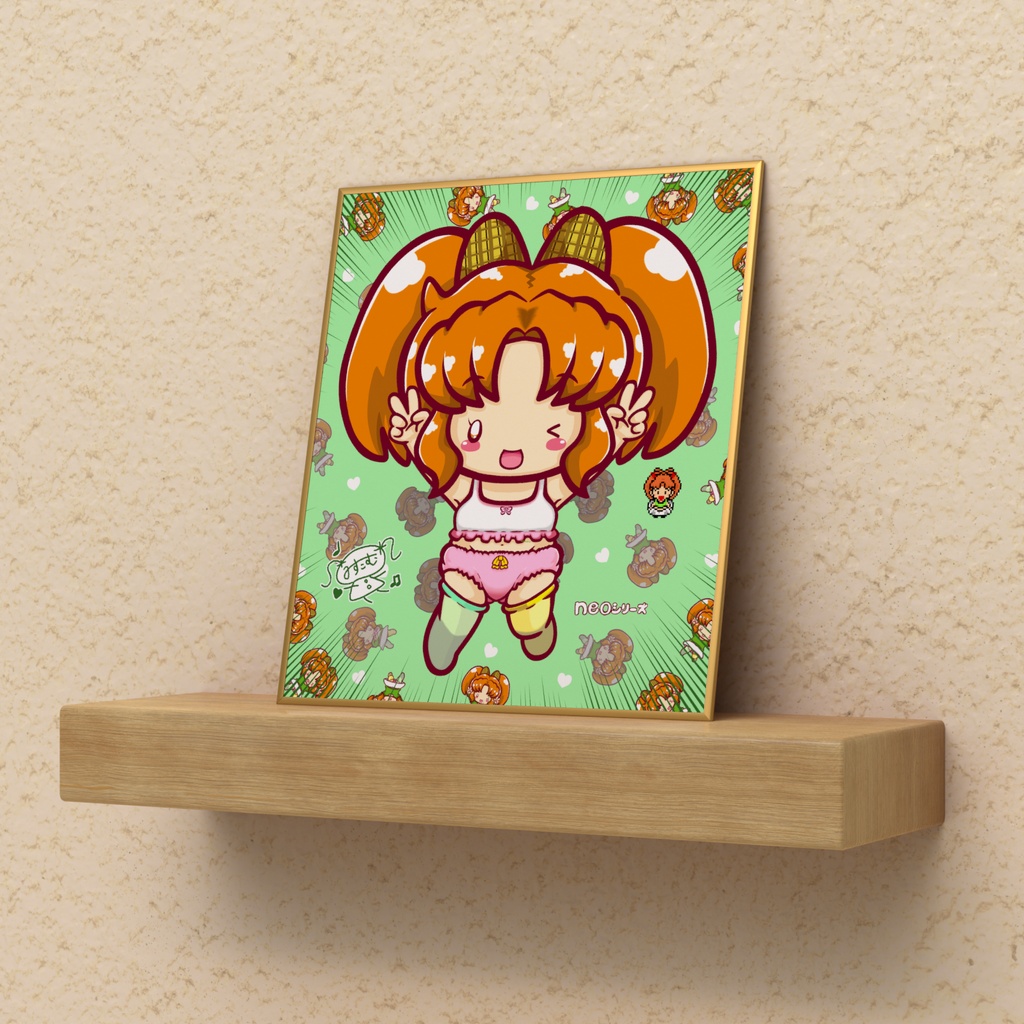 neoシリーズ ようき ミニ色紙