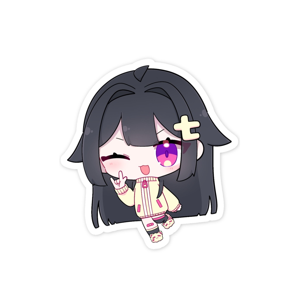 ばちこーん! ステッカー
