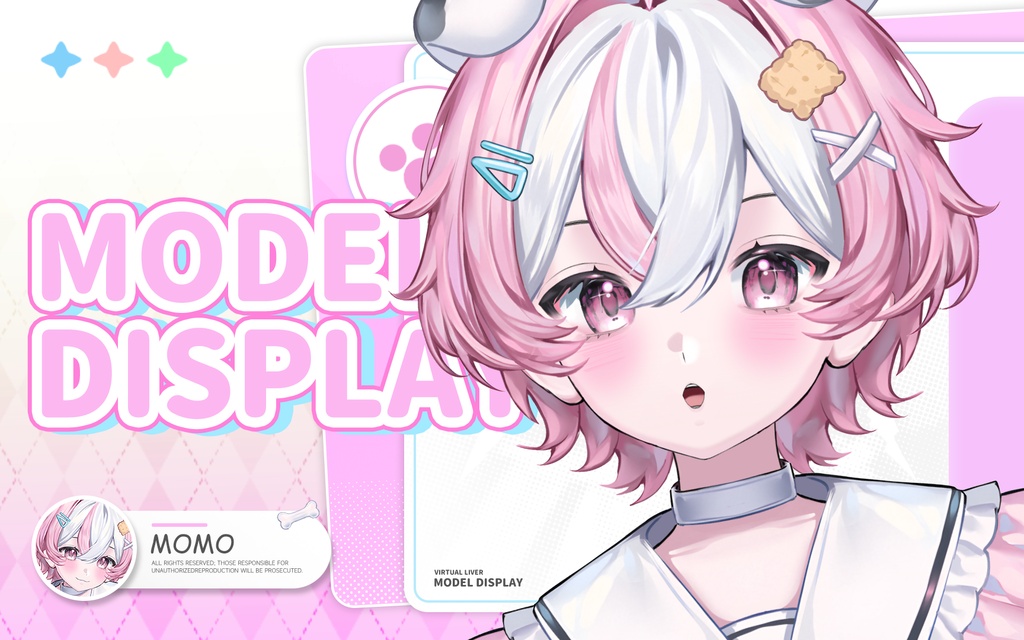 【Live2D Model】Momo Pup