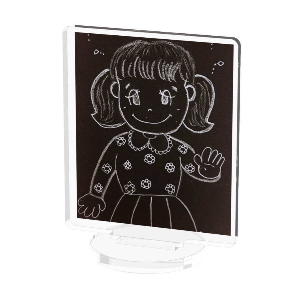 かわいい笑顔の女の子