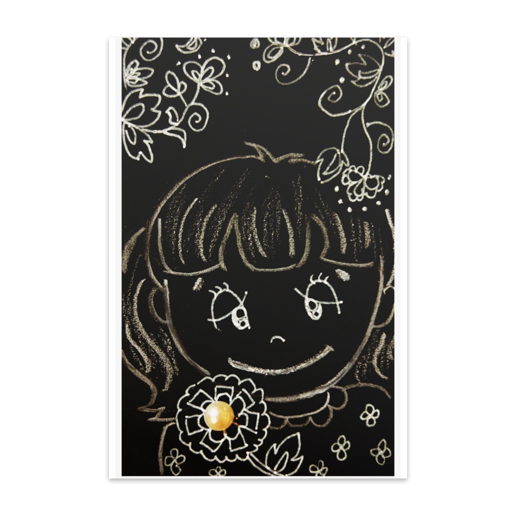 かわいい笑顔の女の子