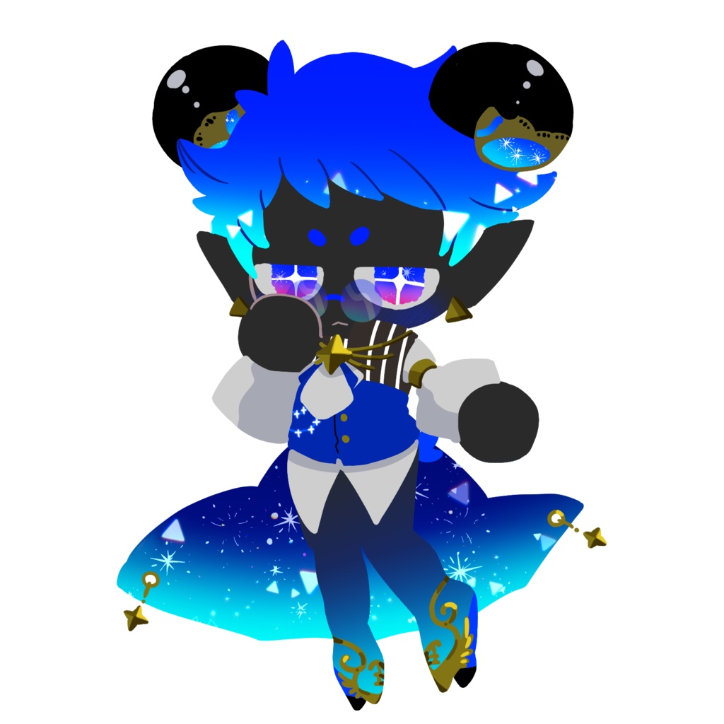 【Vtuber用】星の子【全身モデル】