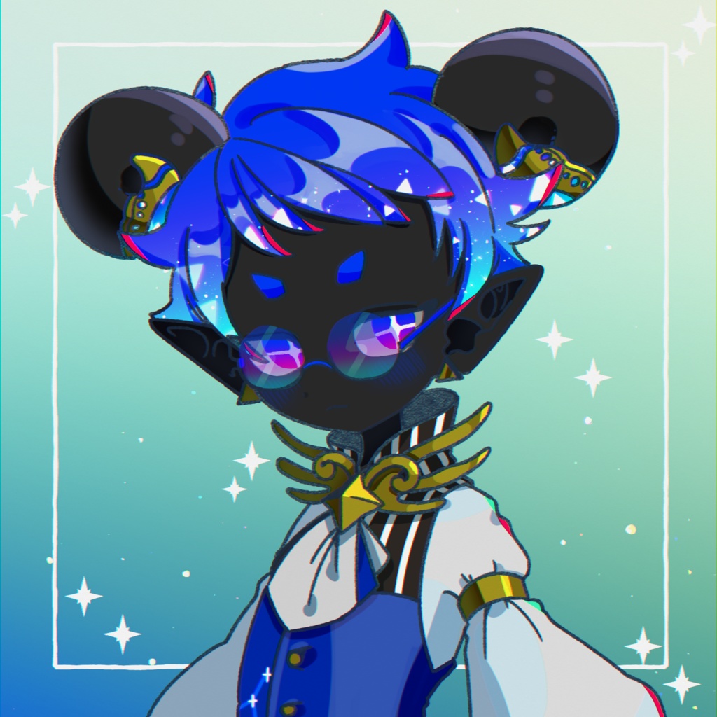 【Vtuber用】星の子【全身モデル】