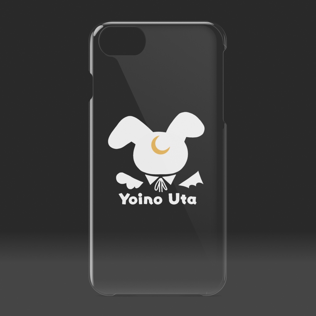 シンプルロゴクリアiPhoneカバー