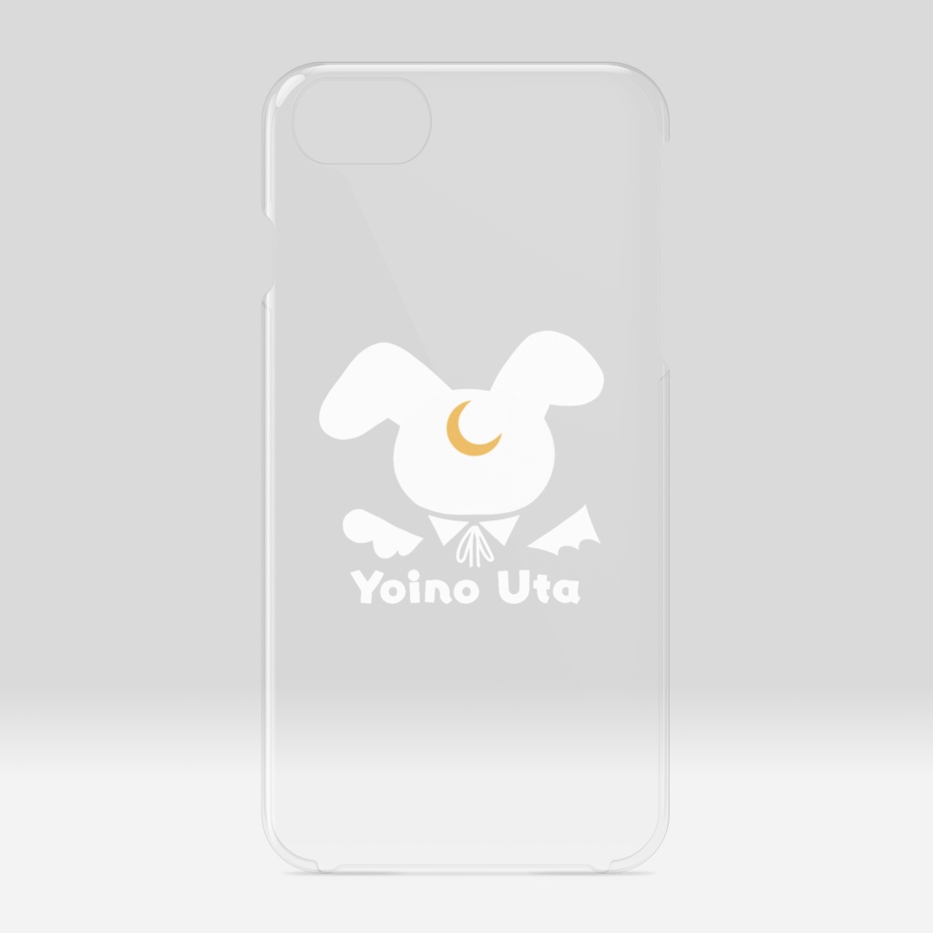シンプルロゴクリアiPhoneカバー