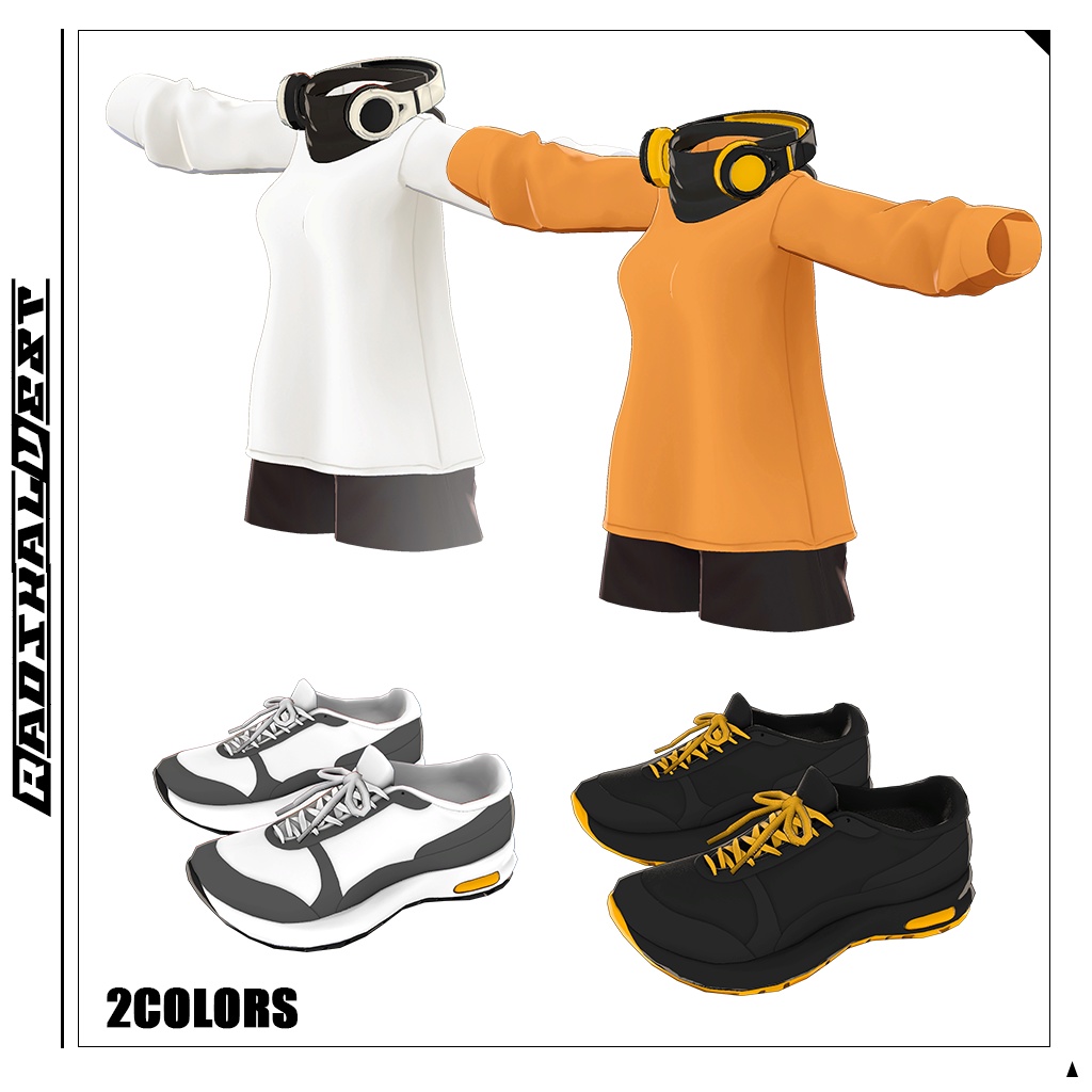 【MARUBODY対応】カジュアルテックウェアコーデセット/CASUAL TECH WEAR OUTFIT SET