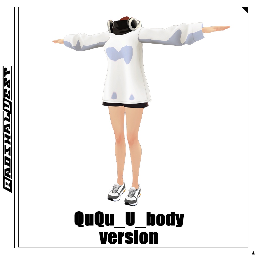 【舞夜&QuQu_U_body対応】カジュアルテックウェアコーデセット/CASUAL TECH WEAR OUTFIT SET