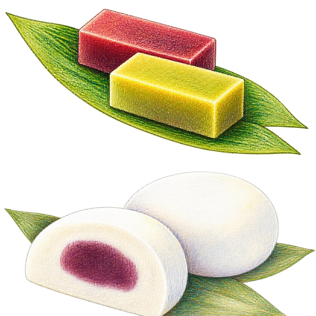 お菓子・デザート・飲み物 イラスト素材集
