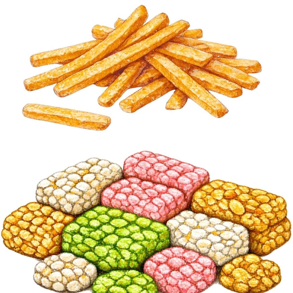 お菓子・デザート・飲み物 イラスト素材集