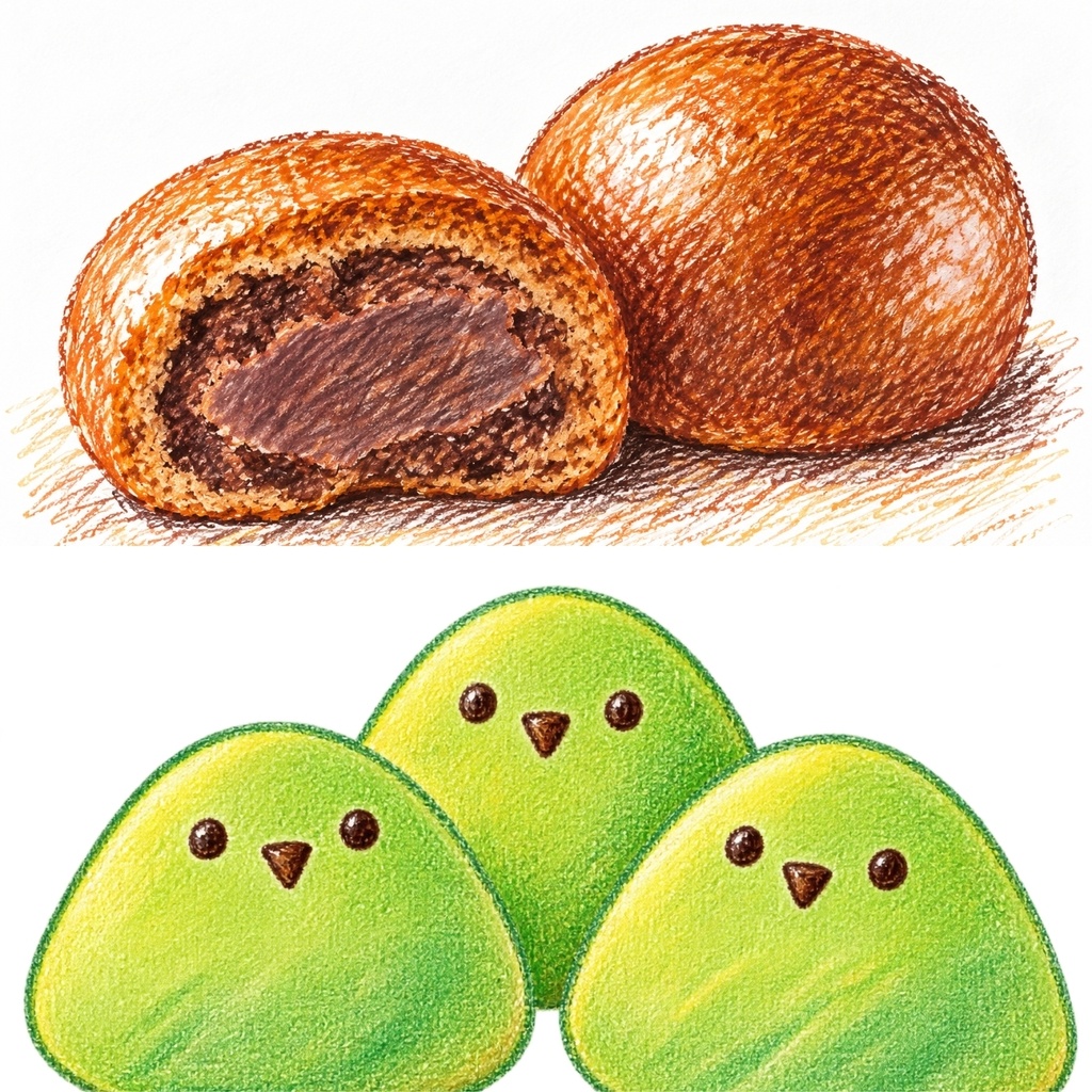 お菓子・デザート・飲み物 イラスト素材集