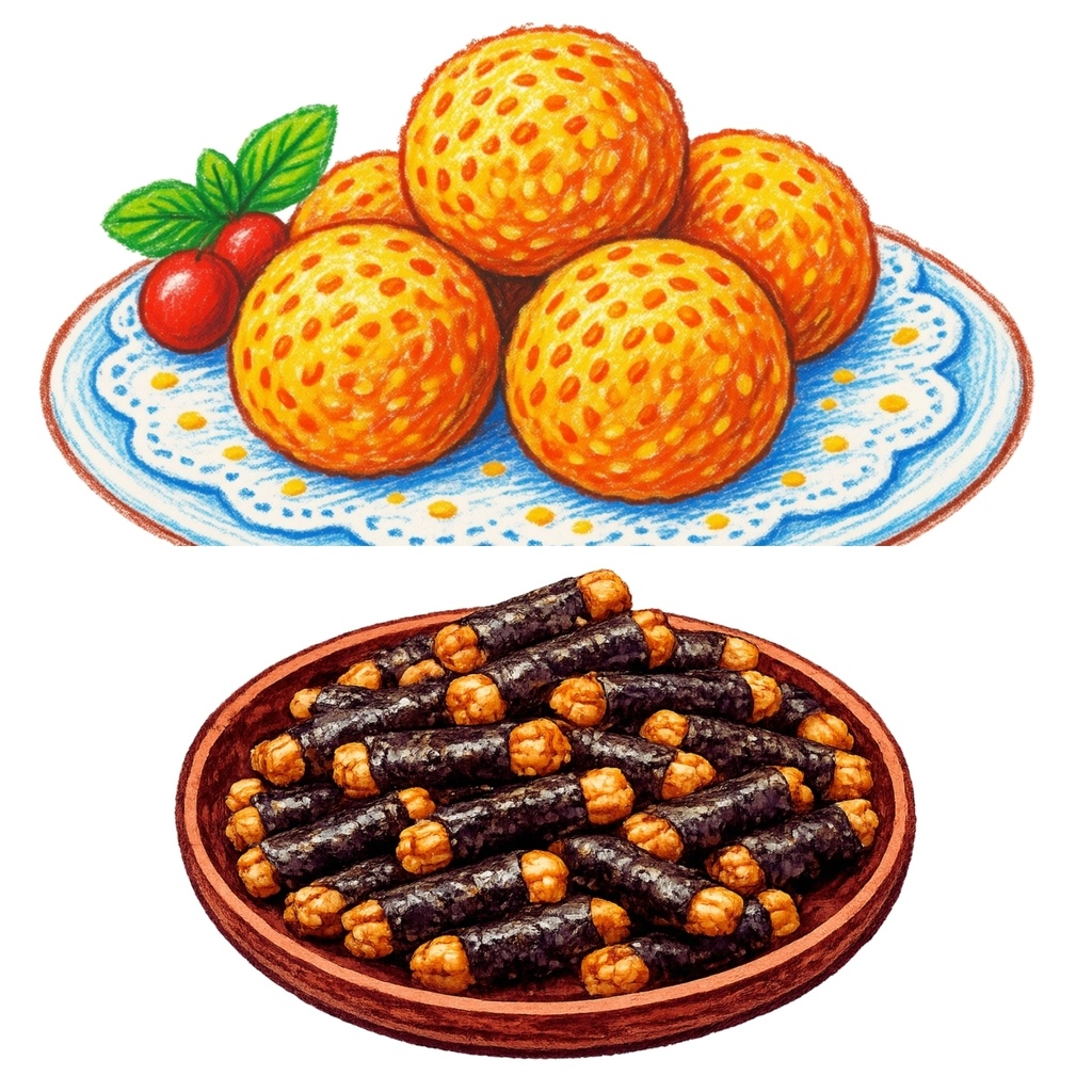 お菓子・デザート・飲み物 イラスト素材集