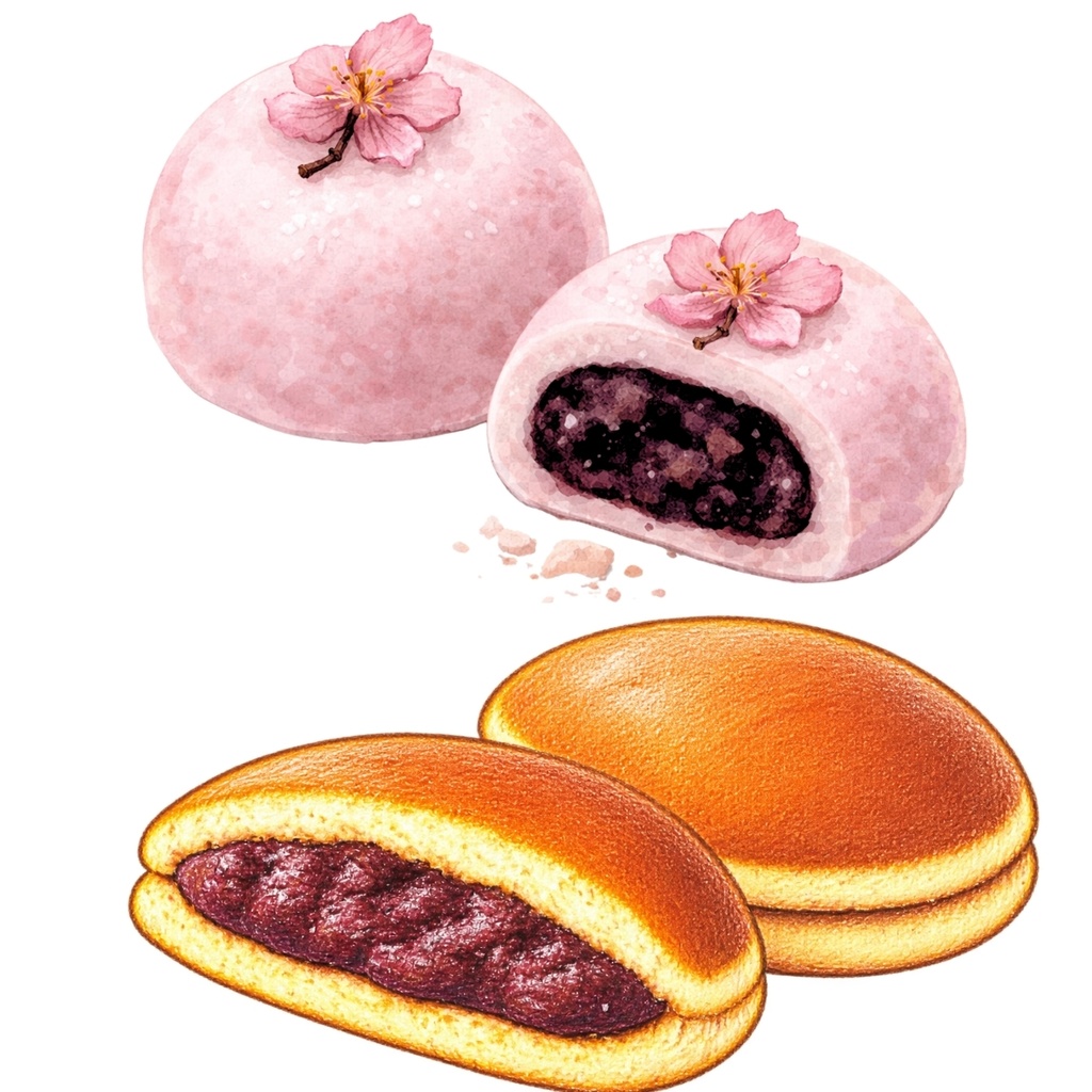 お菓子・デザート・飲み物 イラスト素材集