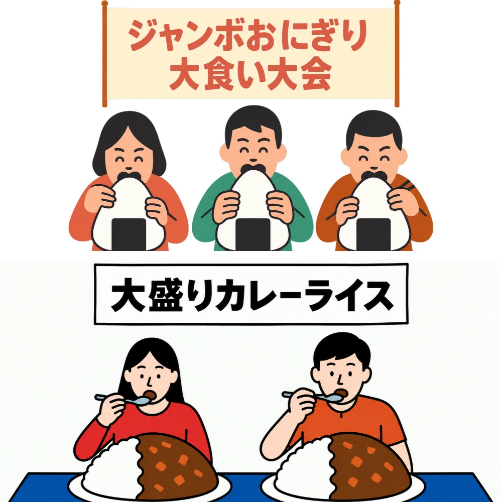 ご飯料理 イラスト素材集