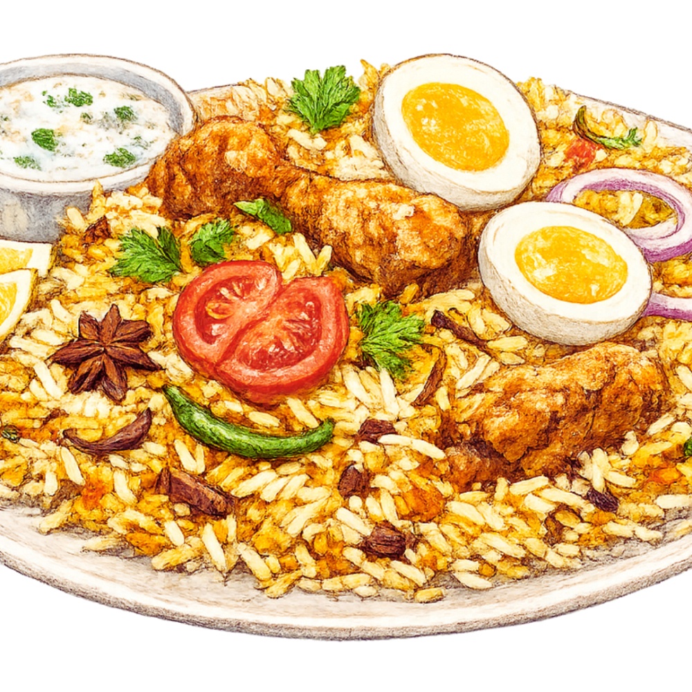 ご飯料理 イラスト素材集