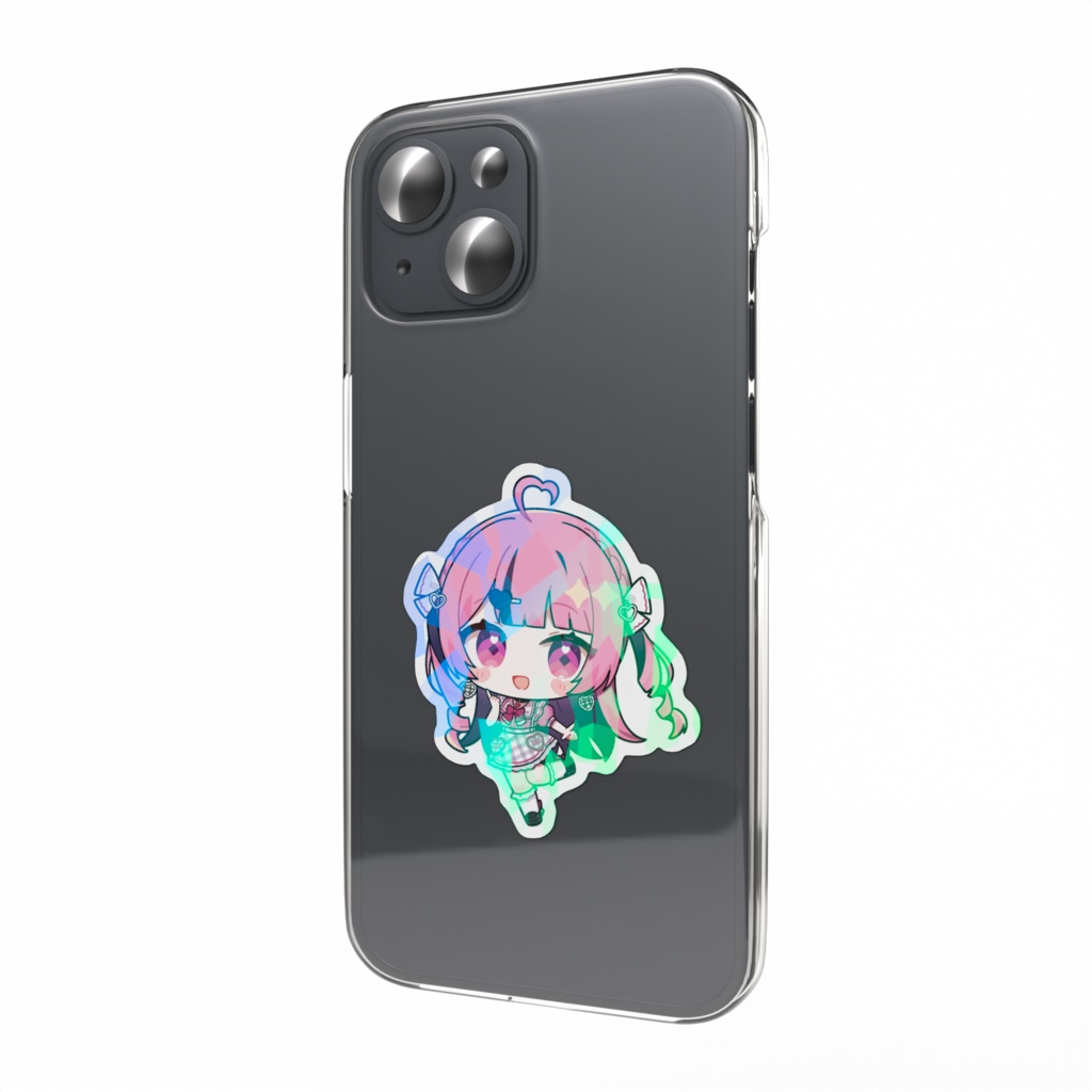 ホログラムスマホステッカー