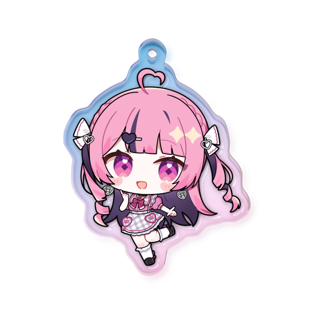 オーロラアクリルキーホルダー