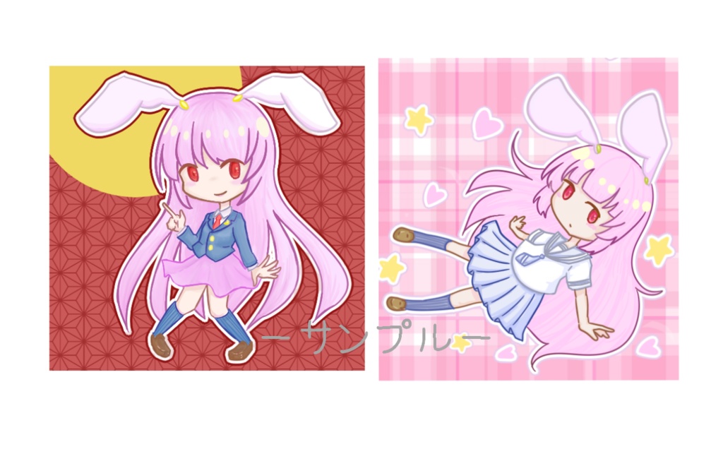 【紅楼夢15】鈴仙ちゃんマグネット!2種セット!