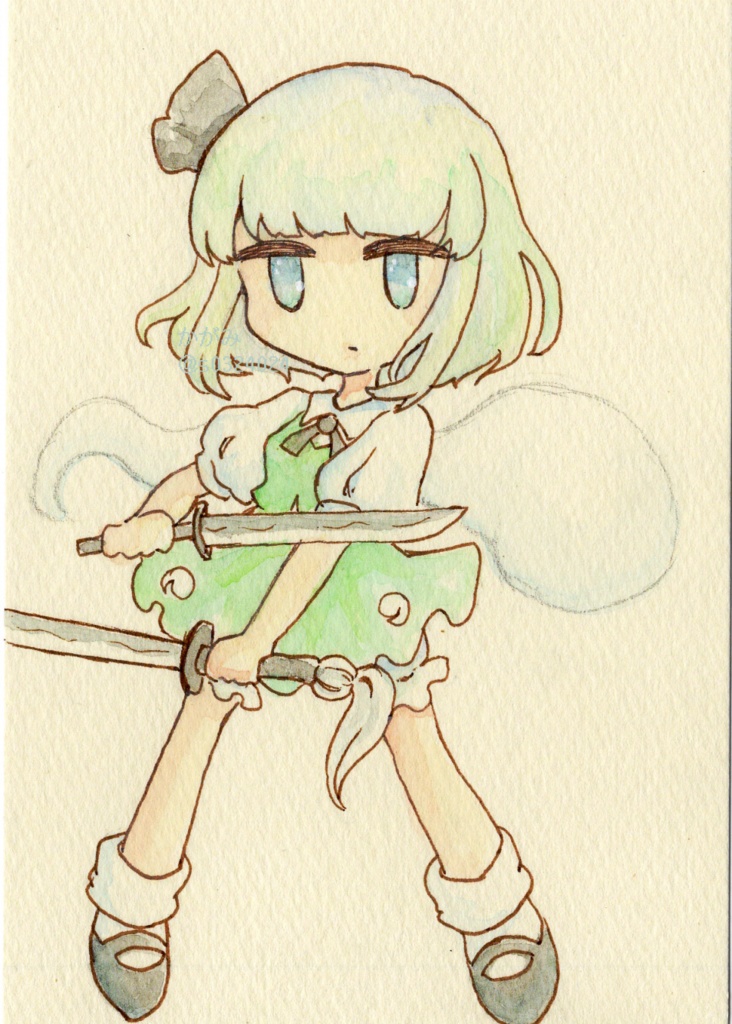 妖夢ちゃん！ポストカード！