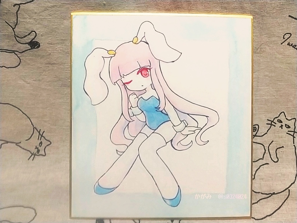 バニー鈴仙ちゃん色紙！