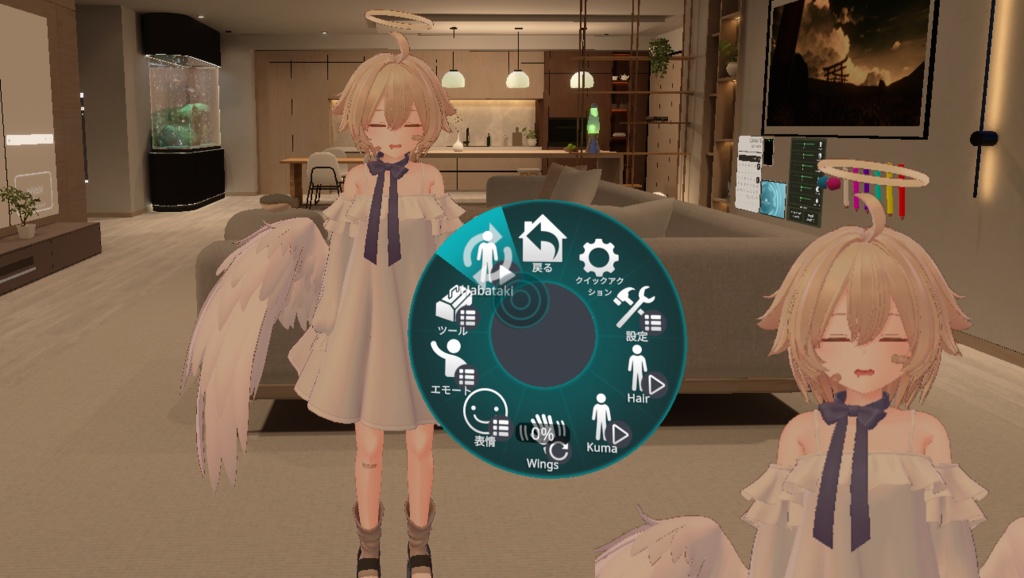 【無料】サナティアちゃん羽ばたきシステム